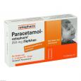 Paracetamol Ratiopharm 250 Mg Kleinkdr.-suppos.