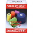 Pressotherm Kohaesive Bandage 8cmx4m Gelb