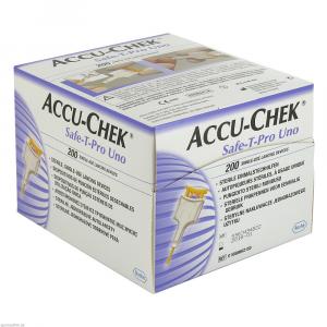 Accu Chek Safe T Pro Uno Ii Lanzetten