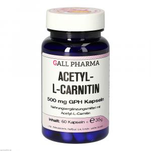 Acetyl L Carnitin 500 Mg Kapseln