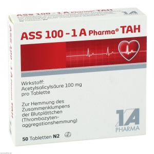 Ass 100 1a Pharma Tah Tabletten