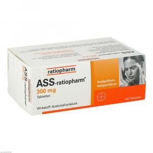 Ass Ratiopharm 300 Mg Tabletten
