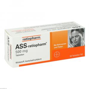 Ass Ratiopharm 500 Mg Tabletten