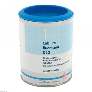 Biochemie Dhu 1 Calcium Fluorat.d 12 Tabletten