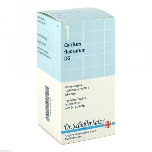 Biochemie Dhu 1 Calcium Fluorat.d 6 Tabletten