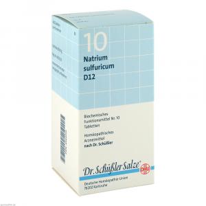 Biochemie Dhu 10 Natrium Sulfur.d 12 Tabletten