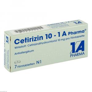 Cetirizin 10 1a Pharma Filmtabletten