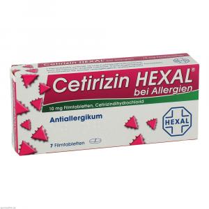 Cetirizin Hexal Filmtabl. B. Allergien