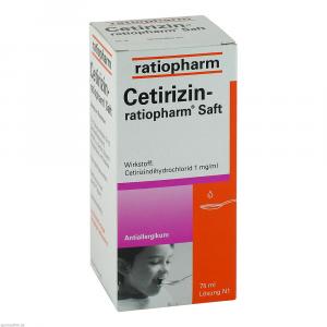 Cetirizin Ratiopharm Saft