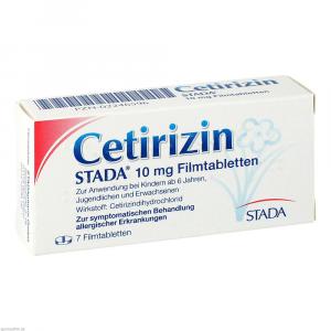 Cetirizin Stada 10 Mg Filmtabletten