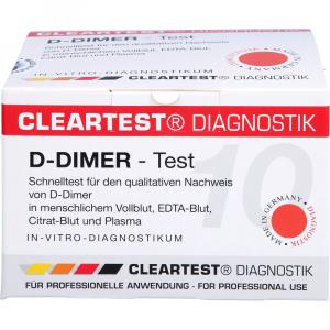 D Dimer Cleartest Vollblut Tvt Le Dic