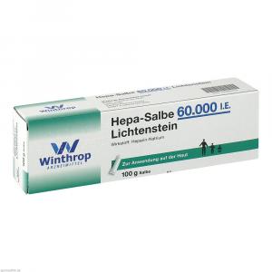 Hepa Salbe 60.000 I.e. Lichtenstein