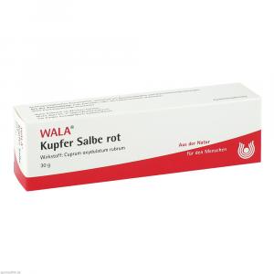 Kupfer Salbe Rot