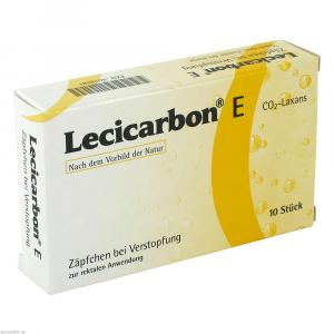 Lecicarbon E Co2 Laxans Erwachsenensuppositorien