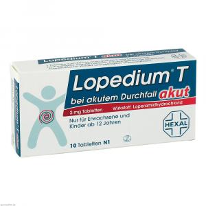 Lopedium T Akut Bei Akutem Durchfall Tabletten
