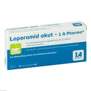 Loperamid Akut 1a Pharma Kapseln