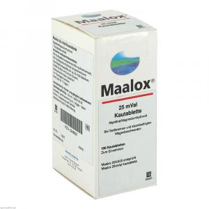 Maalox 25 Mval Kautabletten