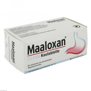 Maaloxan 25 Mval Kautabletten