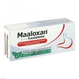 Maaloxan 25 Mval Kautabletten