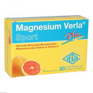 Magnesium Verla Plus Btl. Granulat