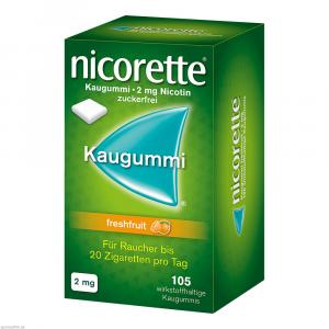 Nicorette 2 Mg Freshfruit Kaugummi