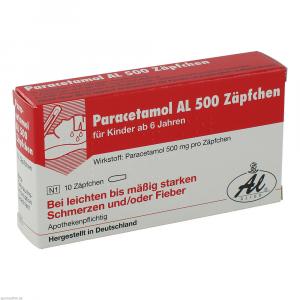 Paracetamol Al 500 Suppositorien