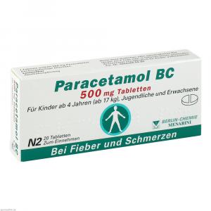 Paracetamol Bc 500 Mg Tabletten