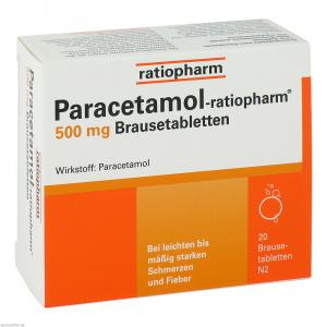 Paracetamol Ratiopharm 500 Mg Brausetabletten