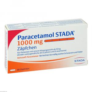 Paracetamol Stada 1000 Mg Zaepfchen