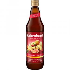 Rabenhorst 11 Plus 11 Multivitamin Saft Gelb