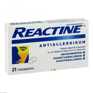 Reactine Tabletten