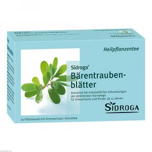 Sidroga Baerentraubenblaettertee Btl.