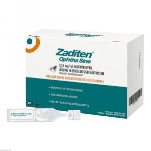 Zaditen Ophtha Sine Augentr. Einzeldosispipetten