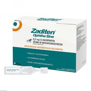 Zaditen Ophtha Sine Augentr. Einzeldosispipetten