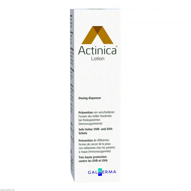 Actinica - Using Actinica Lotion