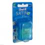 Oral B Zahnseide Satinfloss Blau Blisterkarte