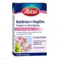 ABTEI Baldrian+Hopfen Dragees zur Beruhigung