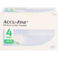 ACCU FINE sterile Nadeln f.Insulinpens 4 mm 32 G