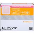 ALLEVYN Ag Gentle Border 7,5x7,5 cm Wundverband