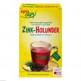 APODAY Holunder Vitamin C+Zink zuckerfrei Pulver