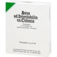 AQUA AD iniectabilia ex Colonia Ampullen