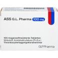 ASS G.L. Pharma 100 mg magensaftres.Tabletten