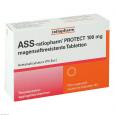 ASS-ratiopharm PROTECT 100 mg magensaftr.Tabletten