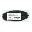 AUGENBINDE oval m.Gummiband schwarz