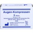 AUGENKOMPRESSEN 5,8x7 cm unsteril