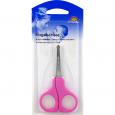 BABYSCHERE 9 cm gebogen rosa