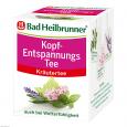 BAD HEILBRUNNER Kopf-Entspannungs Tee Filterbeutel