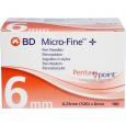 BD MICRO-FINE+ 6 Pen-Nadeln 0,23x6 mm