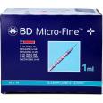 BD MICRO-FINE+ Insulinspr.1 ml U40 12,7 mm