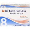 BD MICRO-FINE ULTRA Pen-Nadeln 0,25x8 mm 31 G